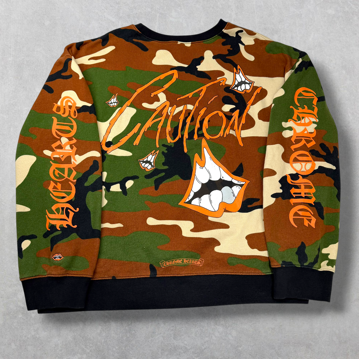 Chrome Hearts Matty Boy Caution Crewneck XXXL (XXL)