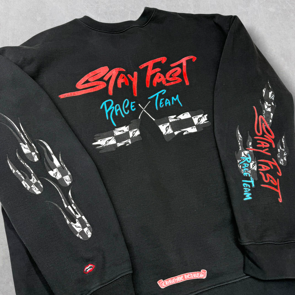 Chrome Hearts Matty Boy Stay Fast Crewneck XXL
