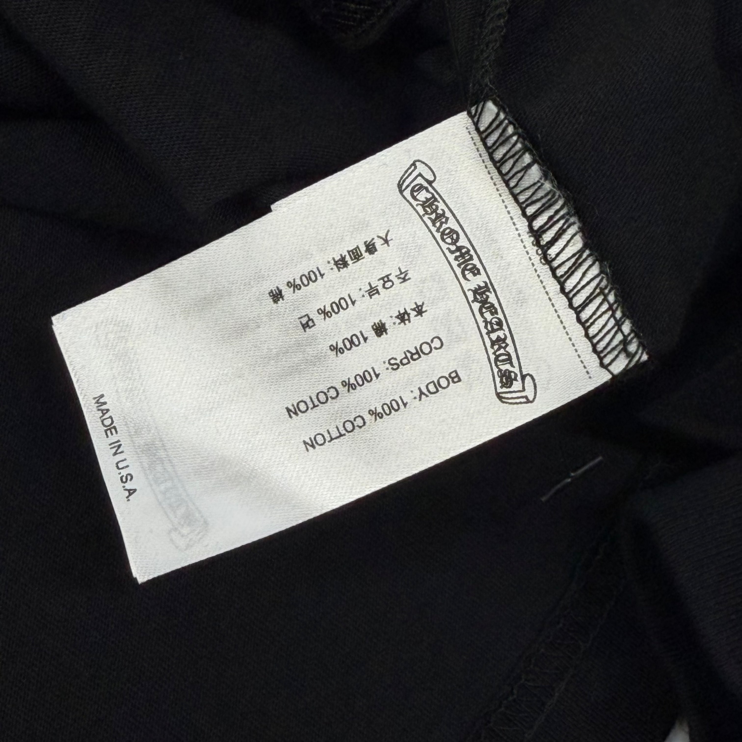 Chrome Hearts Olive Neck Logo L/S XL