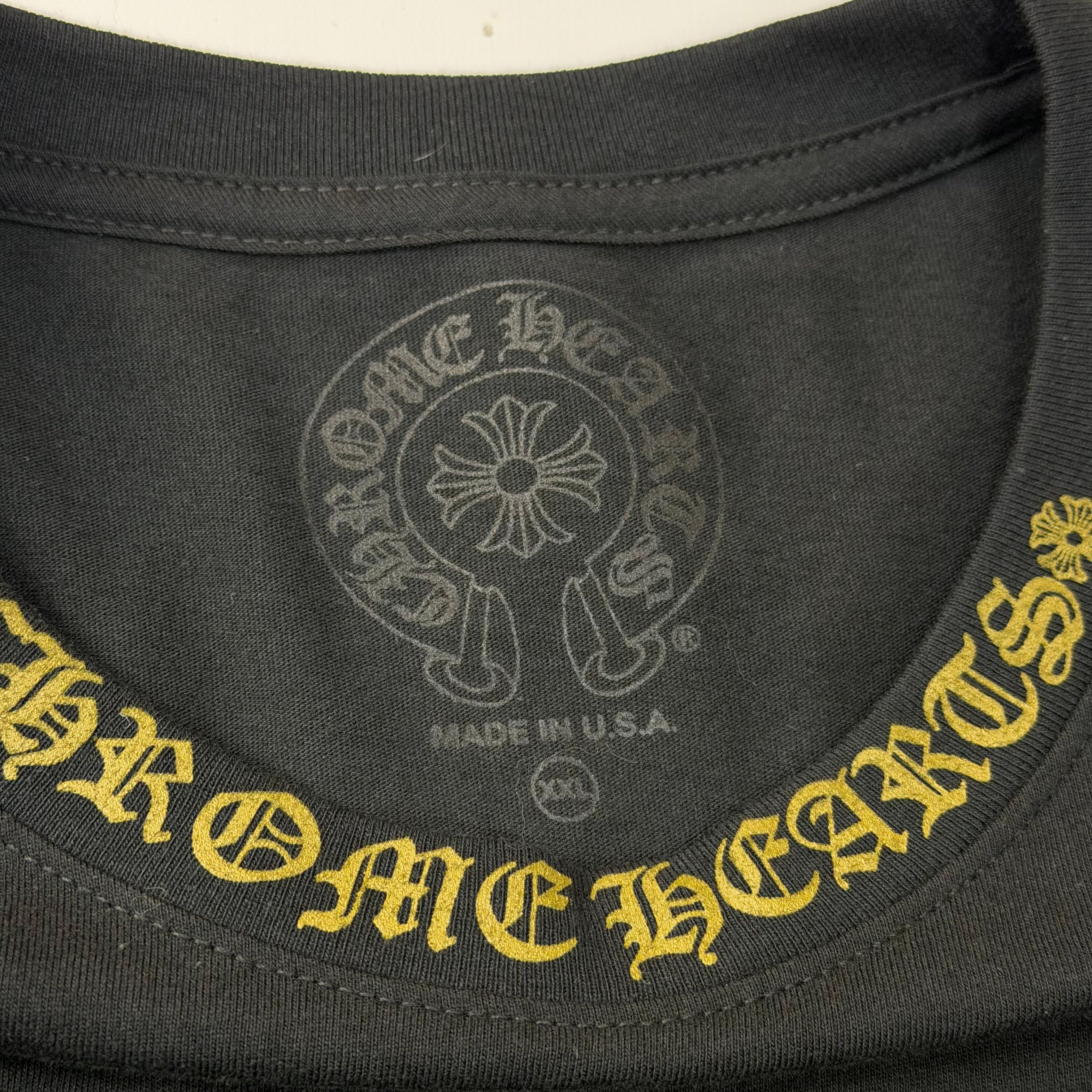 Chrome Hearts Olive Neck Logo L/S XXL
