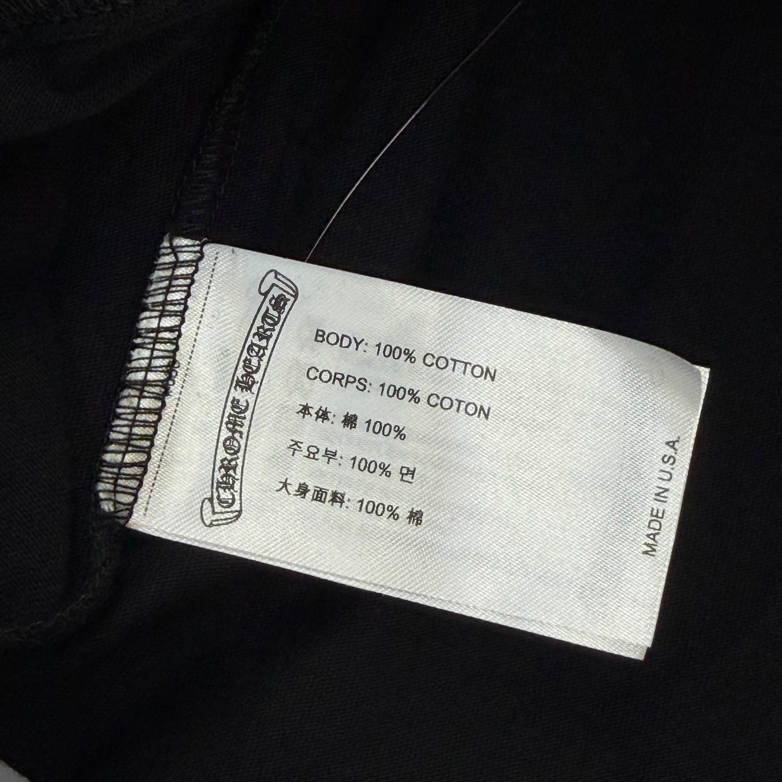 Chrome Hearts Olive Neck Logo L/S XXL