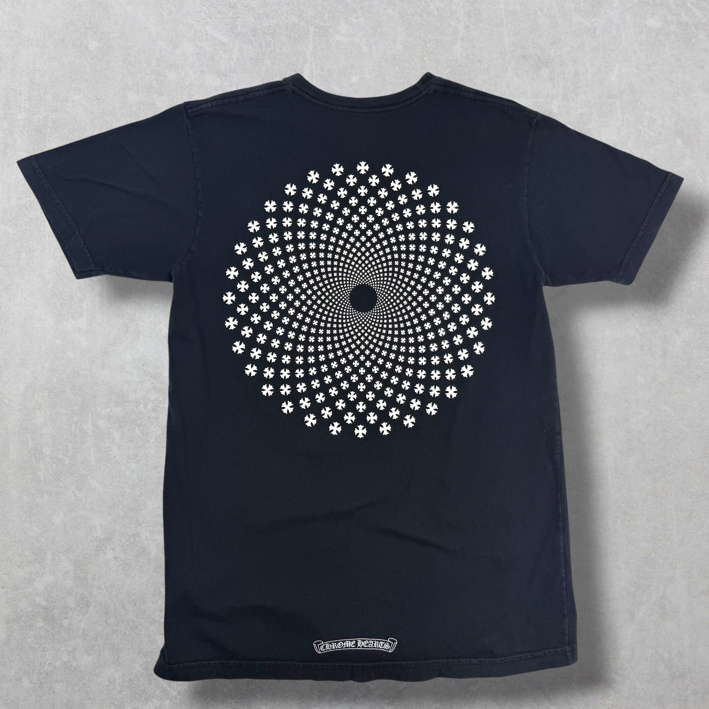 Chrome Hearts Plus Cross Spiral Tee M