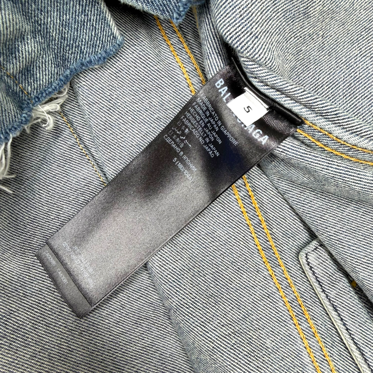 Balenciaga Women's Deconstructed Jacket 5 (XXL)