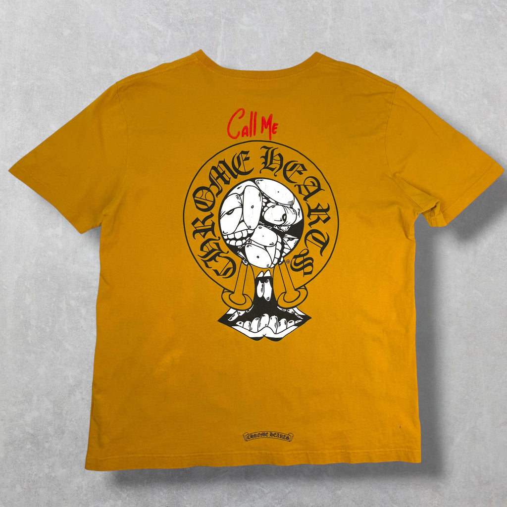Chrome Hearts Matty Boy Call Me Yellow Tee XL