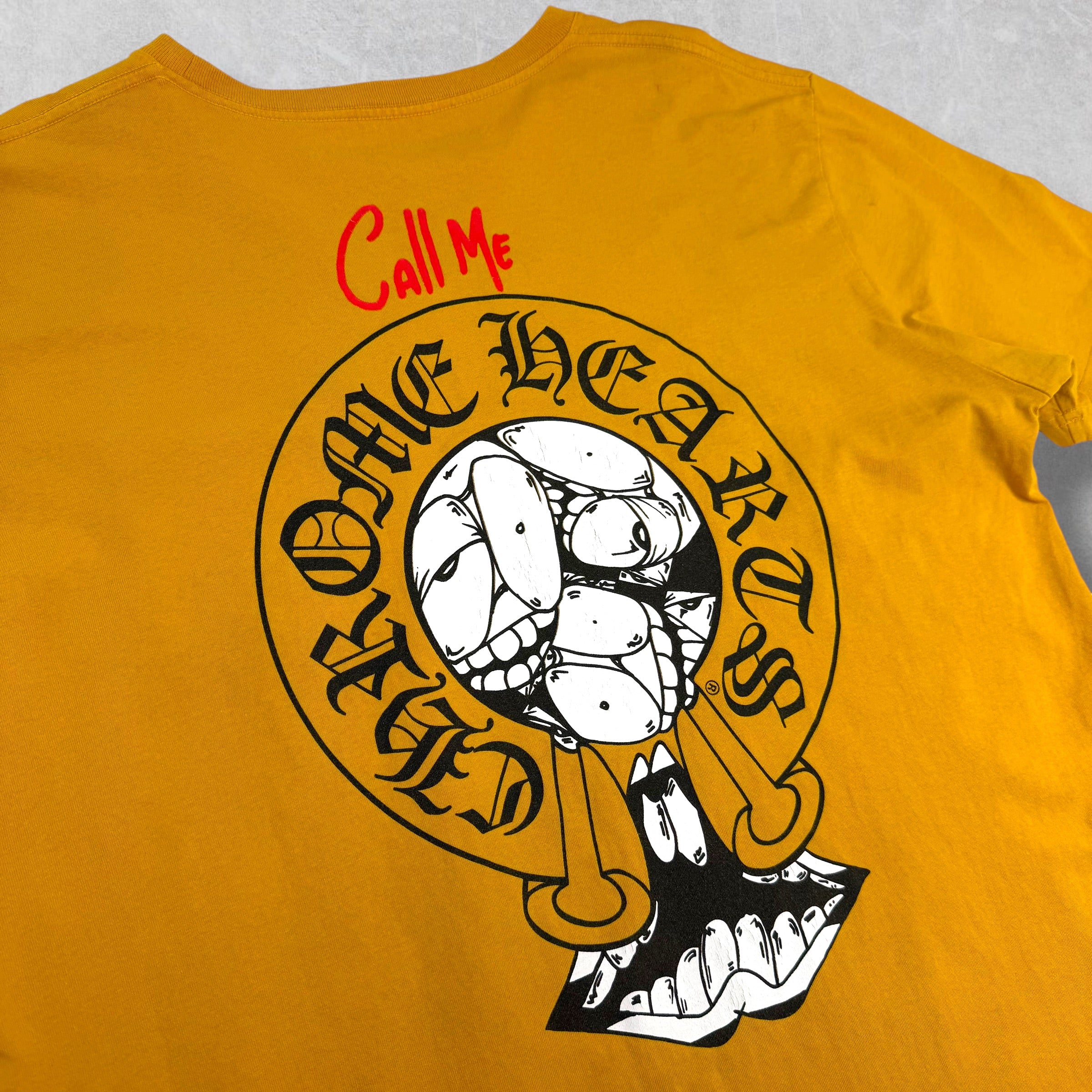 Chrome Hearts Matty Boy Call Me Yellow Tee XL