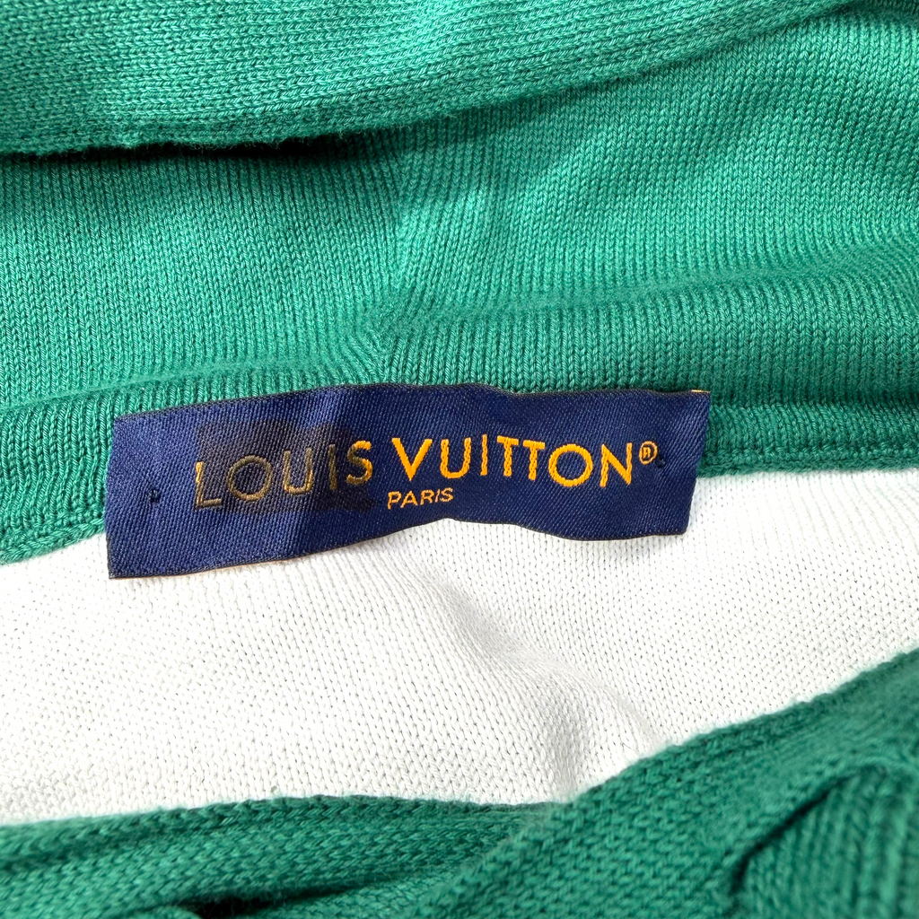 Louis Vuitton Monogram Gradient Hoodie Green L