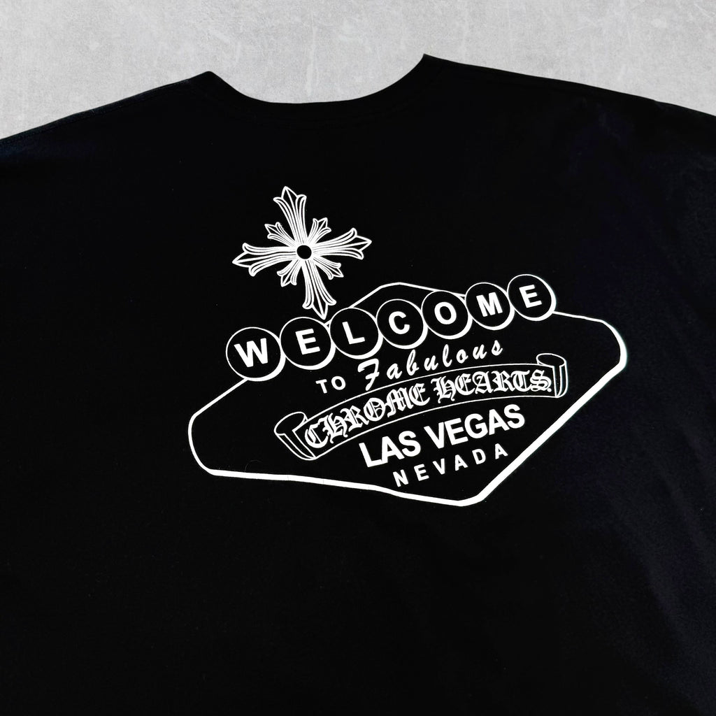 Chrome Hearts Black Welcome To Vegas Tee XXL