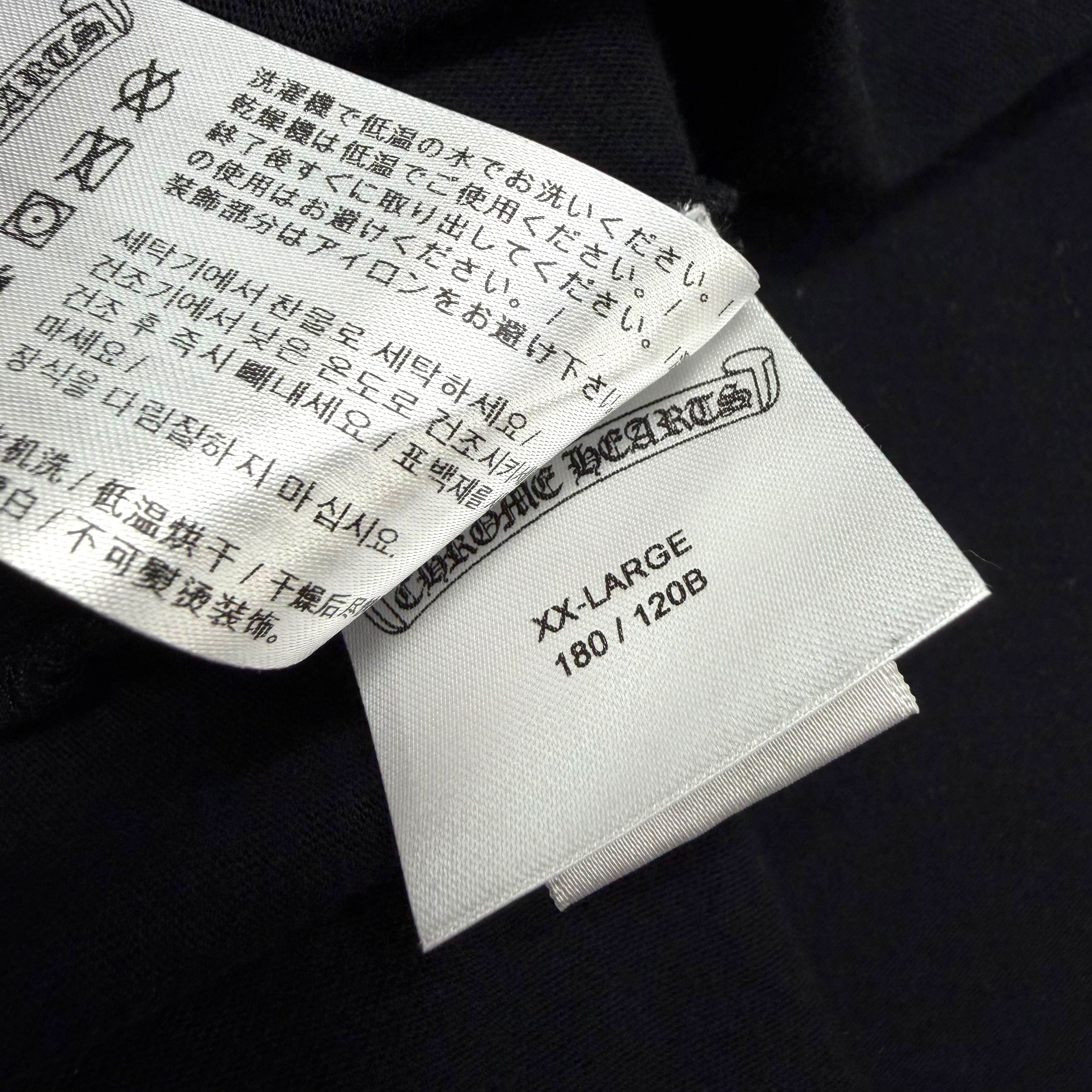Chrome Hearts Black Welcome To Vegas Tee XXL