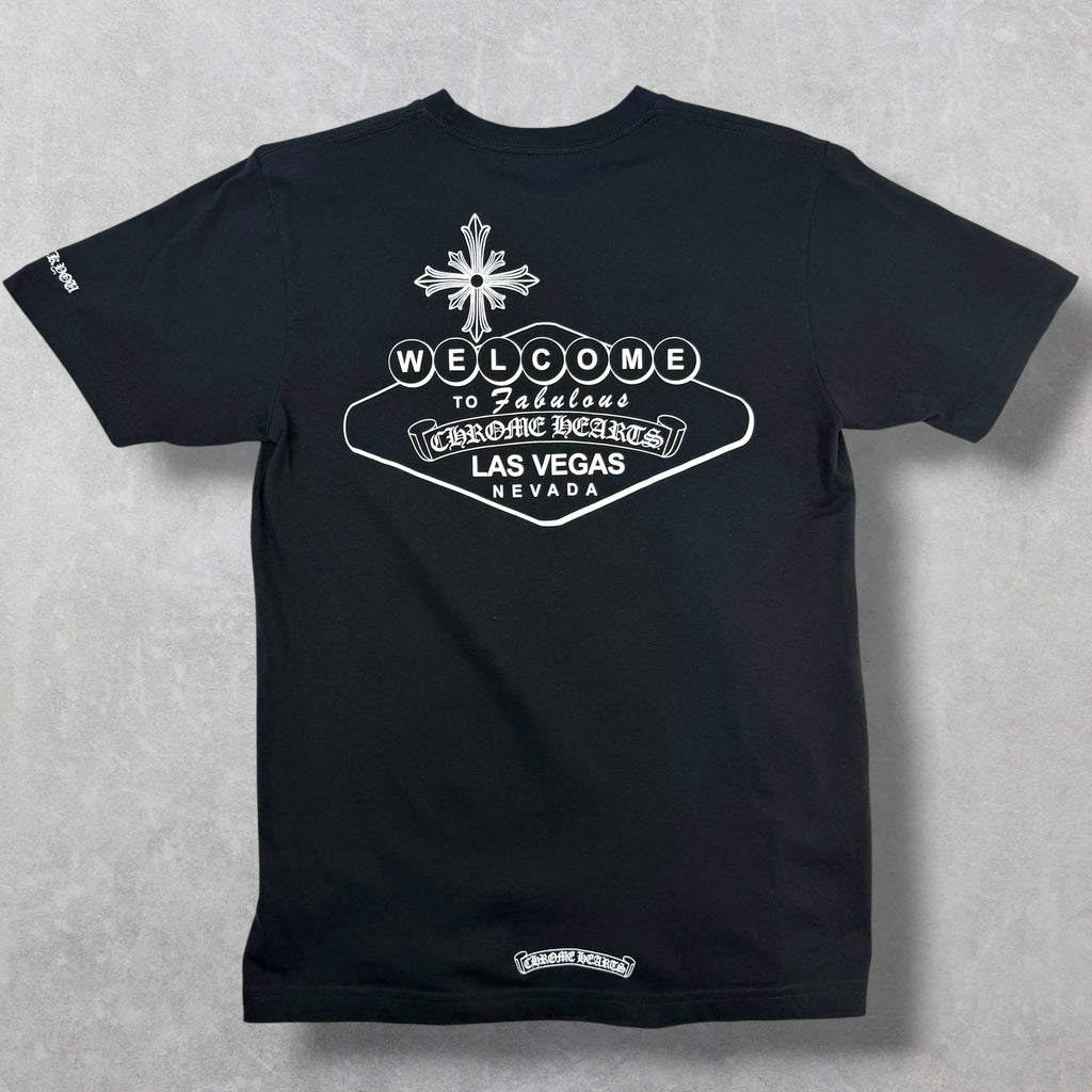 Chrome Hearts Black Welcome To Vegas Tee M