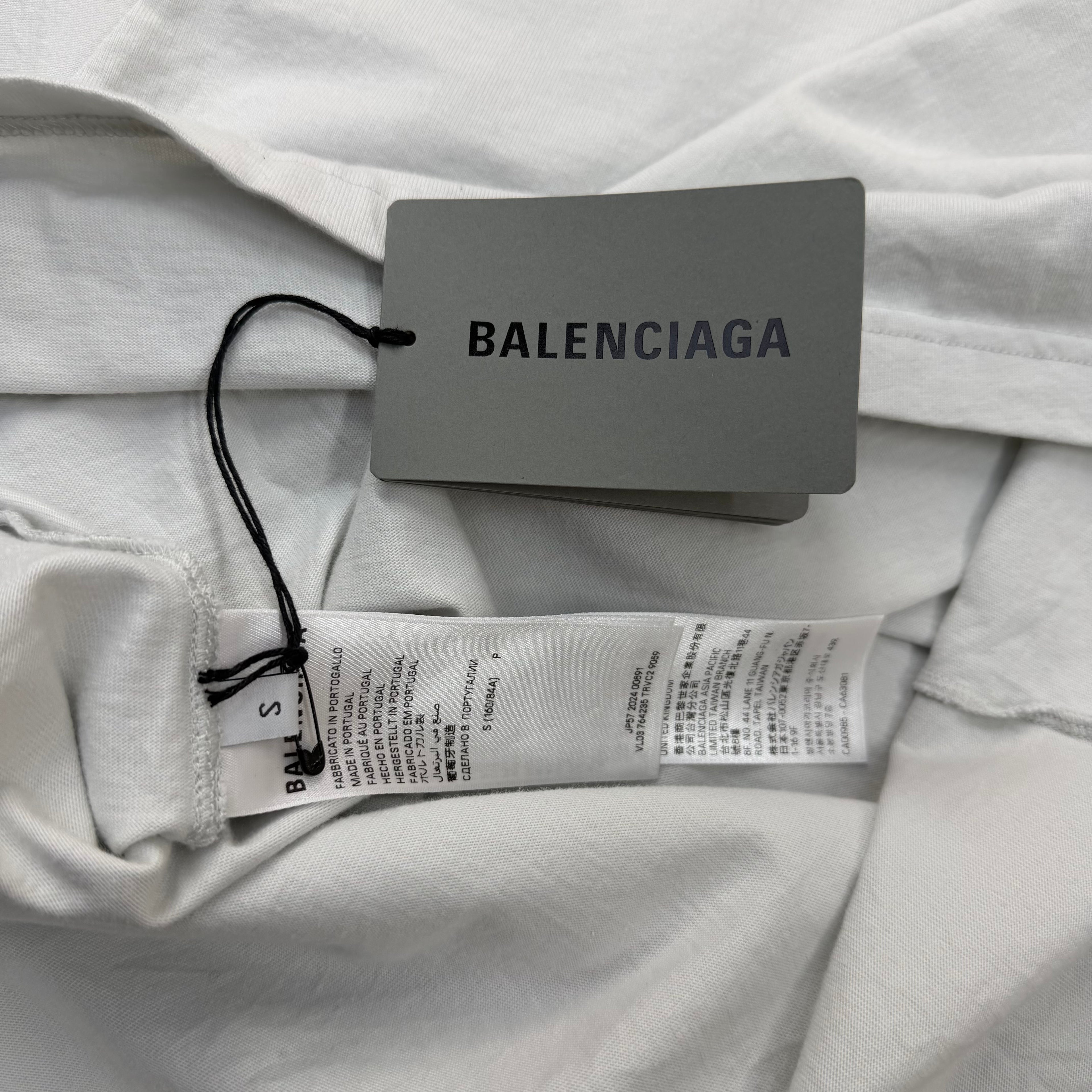 Balenciaga Loop Sports Icon Oversized Tee S (M)