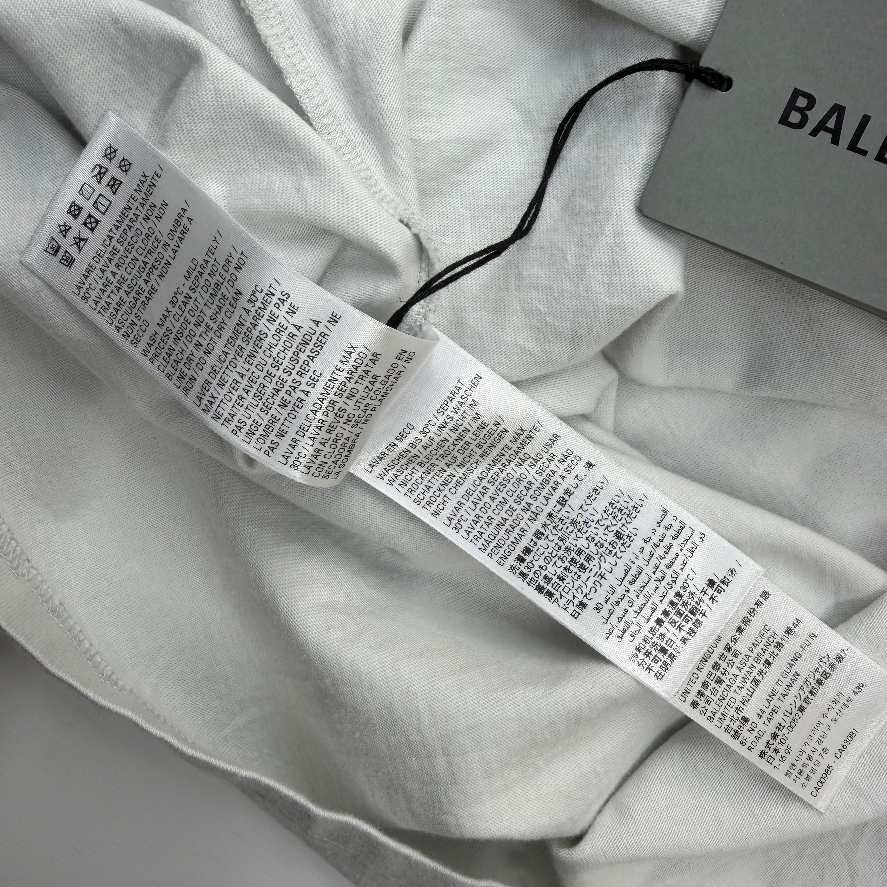Balenciaga Loop Sports Icon Oversized Tee S (M)