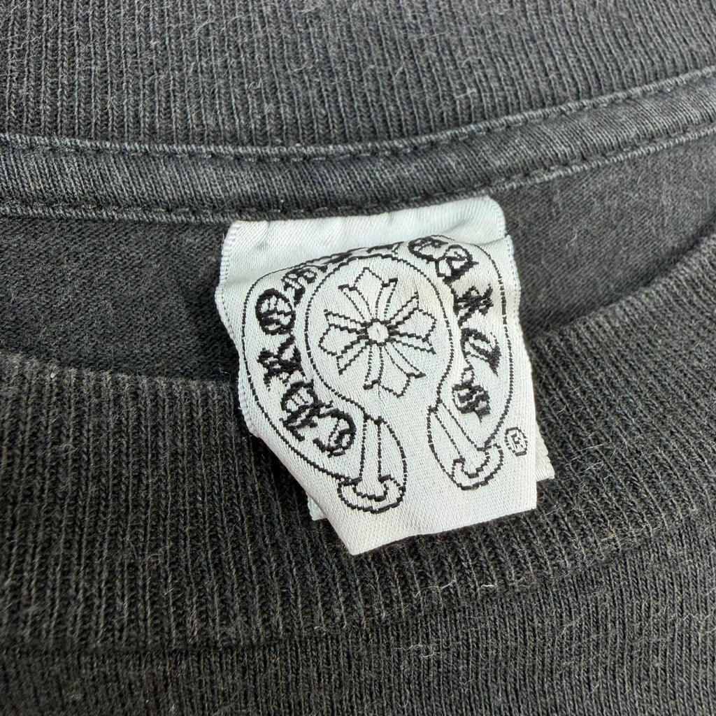 Vintage Chrome Hearts Cemetery Cross Dagger Tee S