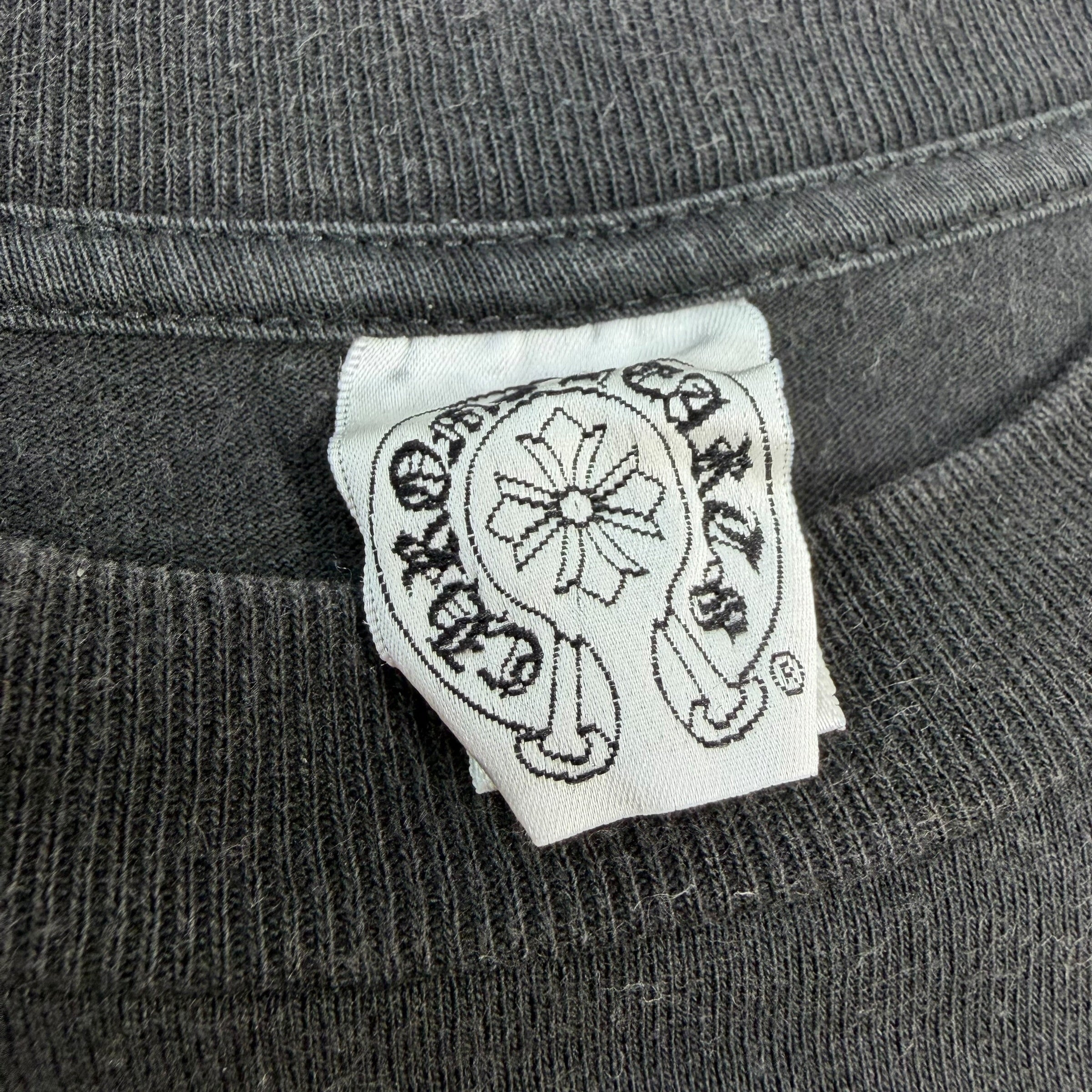 Vintage Chrome Hearts Cemetery Cross Dagger Tee S