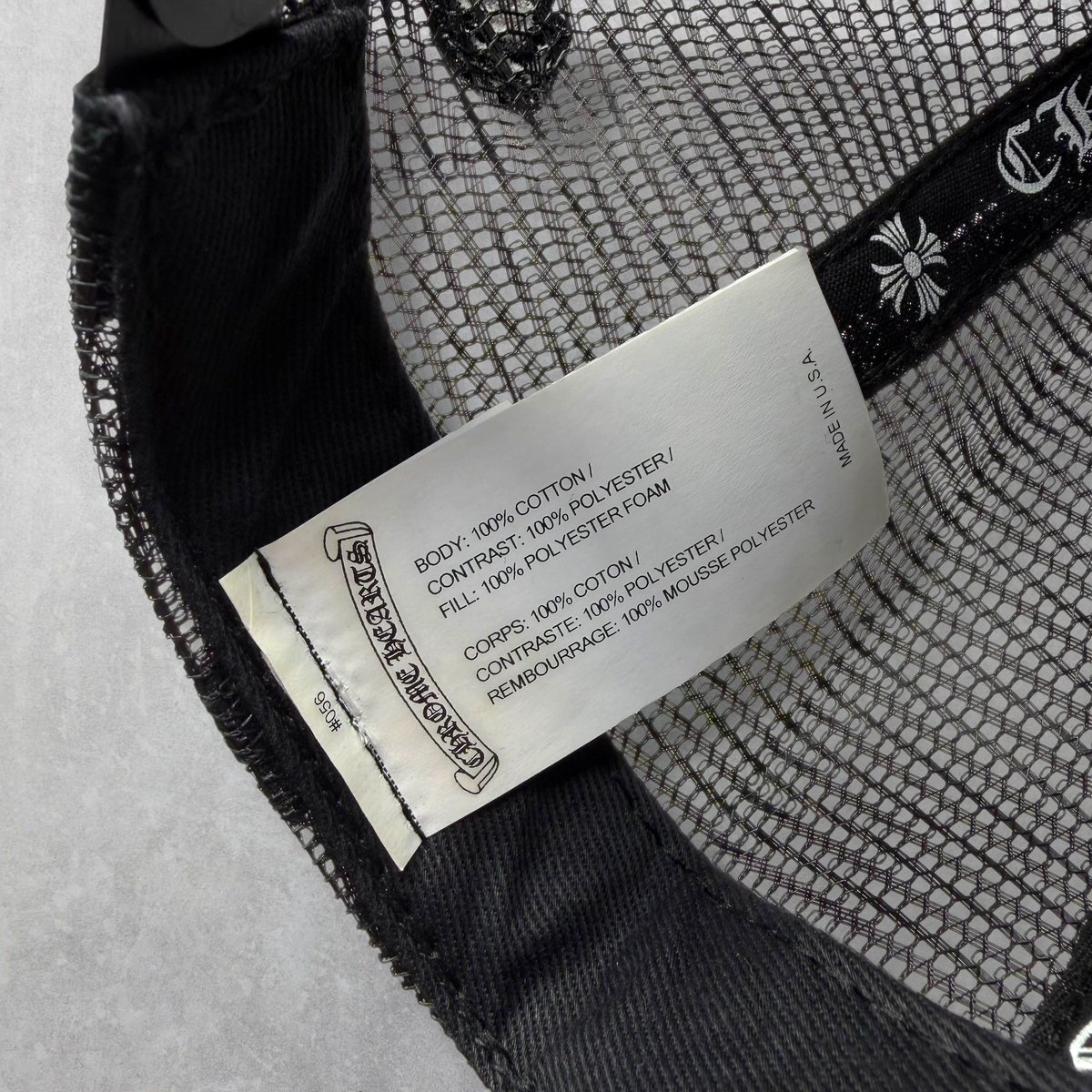 Chrome Hearts Matty Boy Chomper Hollywood Trucker Hat