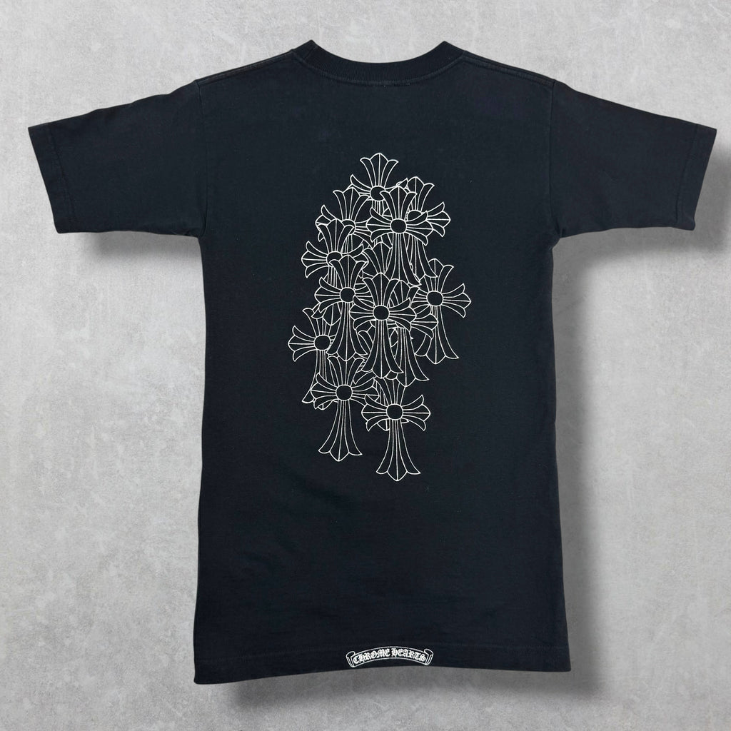 Vintage Chrome Hearts Cemetery Cross Tee S
