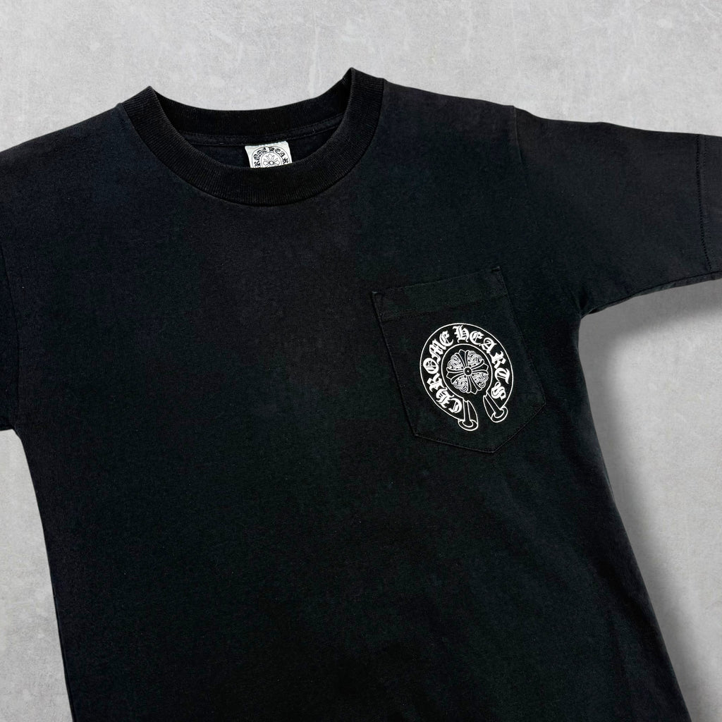 Vintage Chrome Hearts Cemetery Cross Tee S