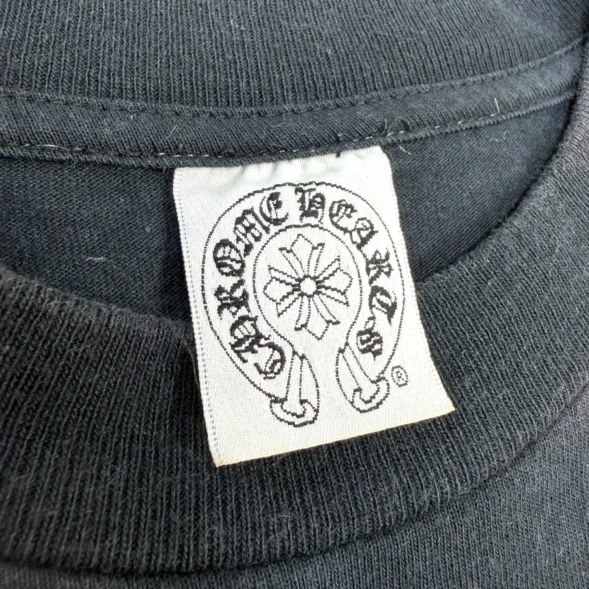 Vintage Chrome Hearts Cemetery Cross Tee S
