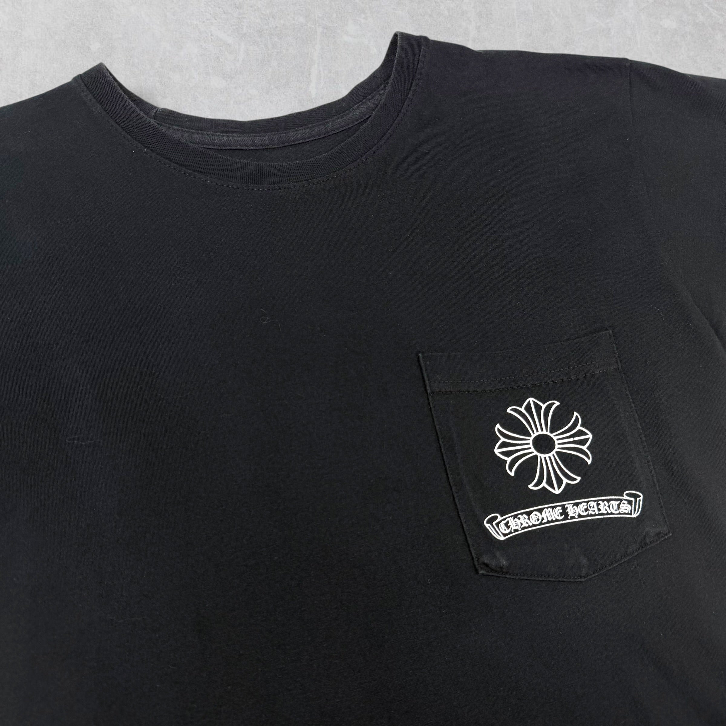 Chrome Hearts Script USA Dagger Tee M