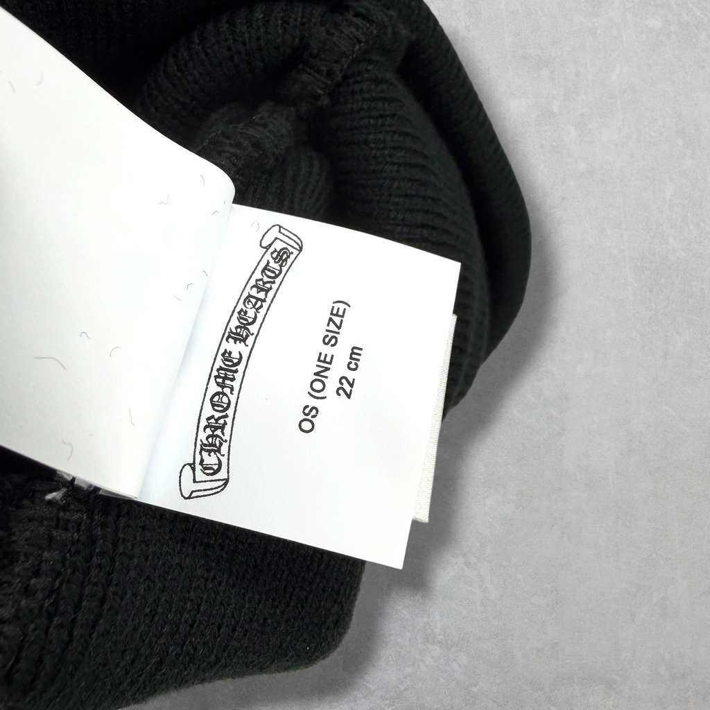 Chrome Hearts Logo Beanie Black
