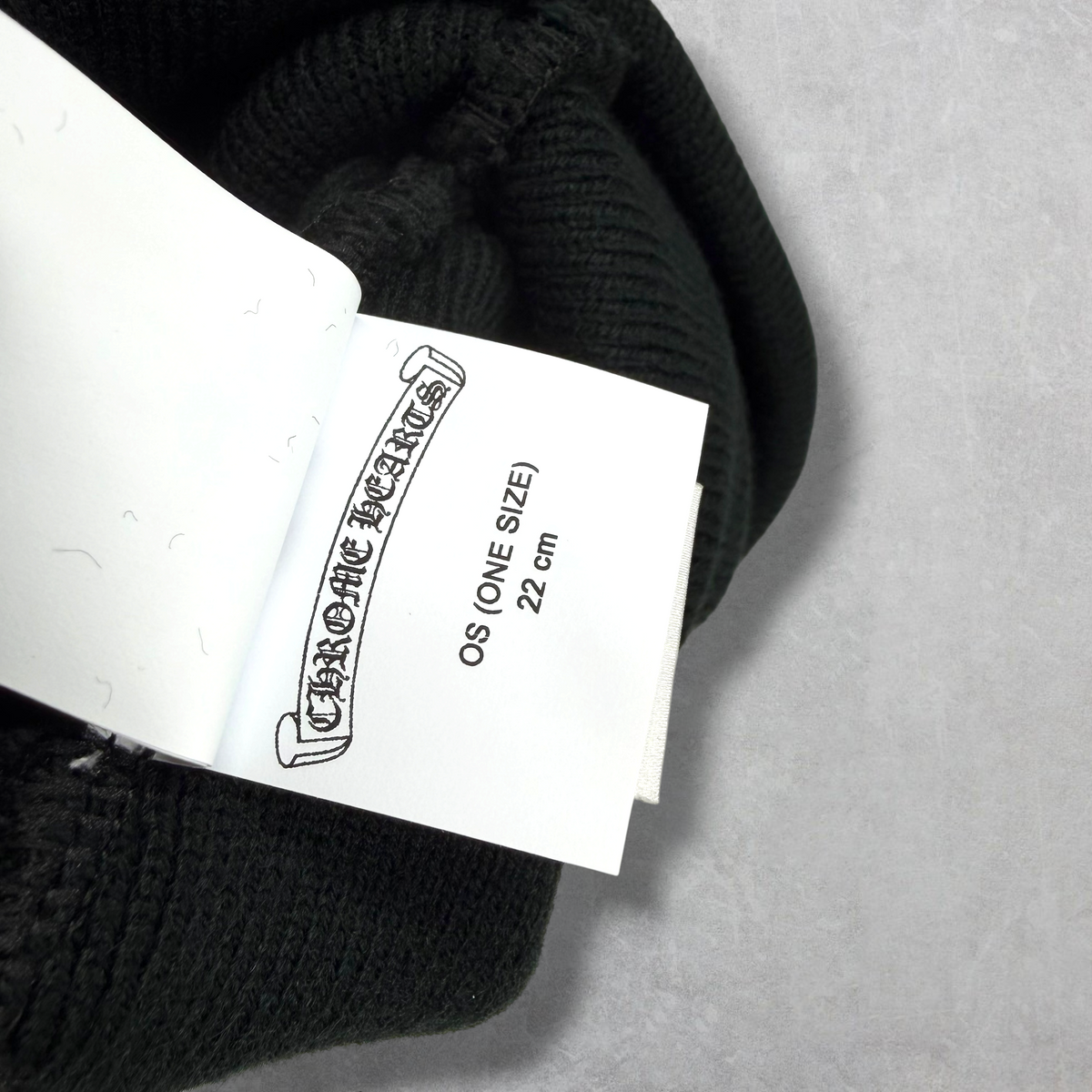 Chrome Hearts Logo Beanie Black