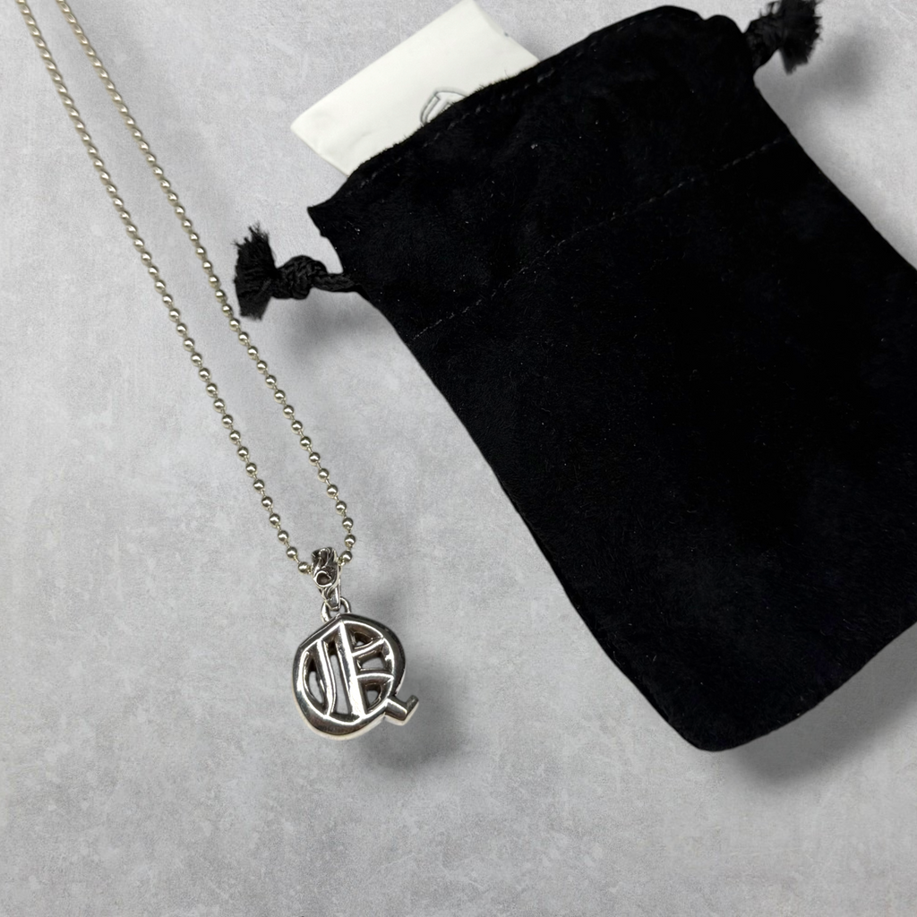 Chrome Hearts Q Alphabet Pendant w/ Ball Chain