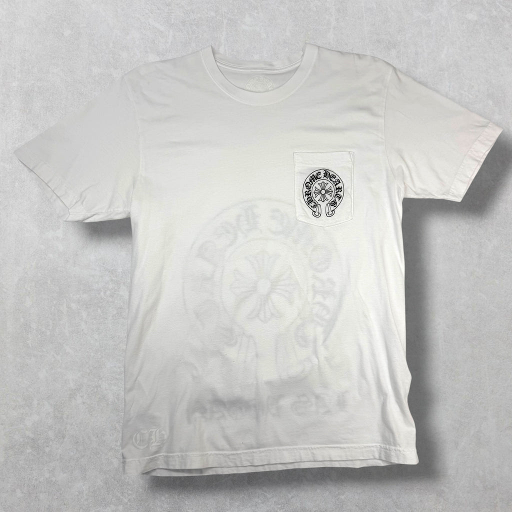 Chrome Hearts Las Vegas Exclusive Horseshoe Tee White L