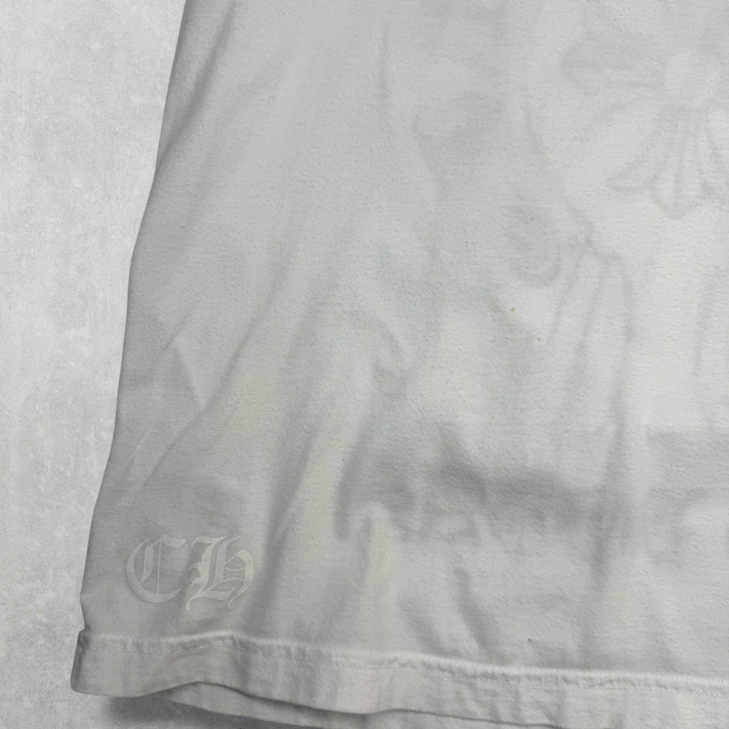 Chrome Hearts Las Vegas Exclusive Horseshoe Tee White L