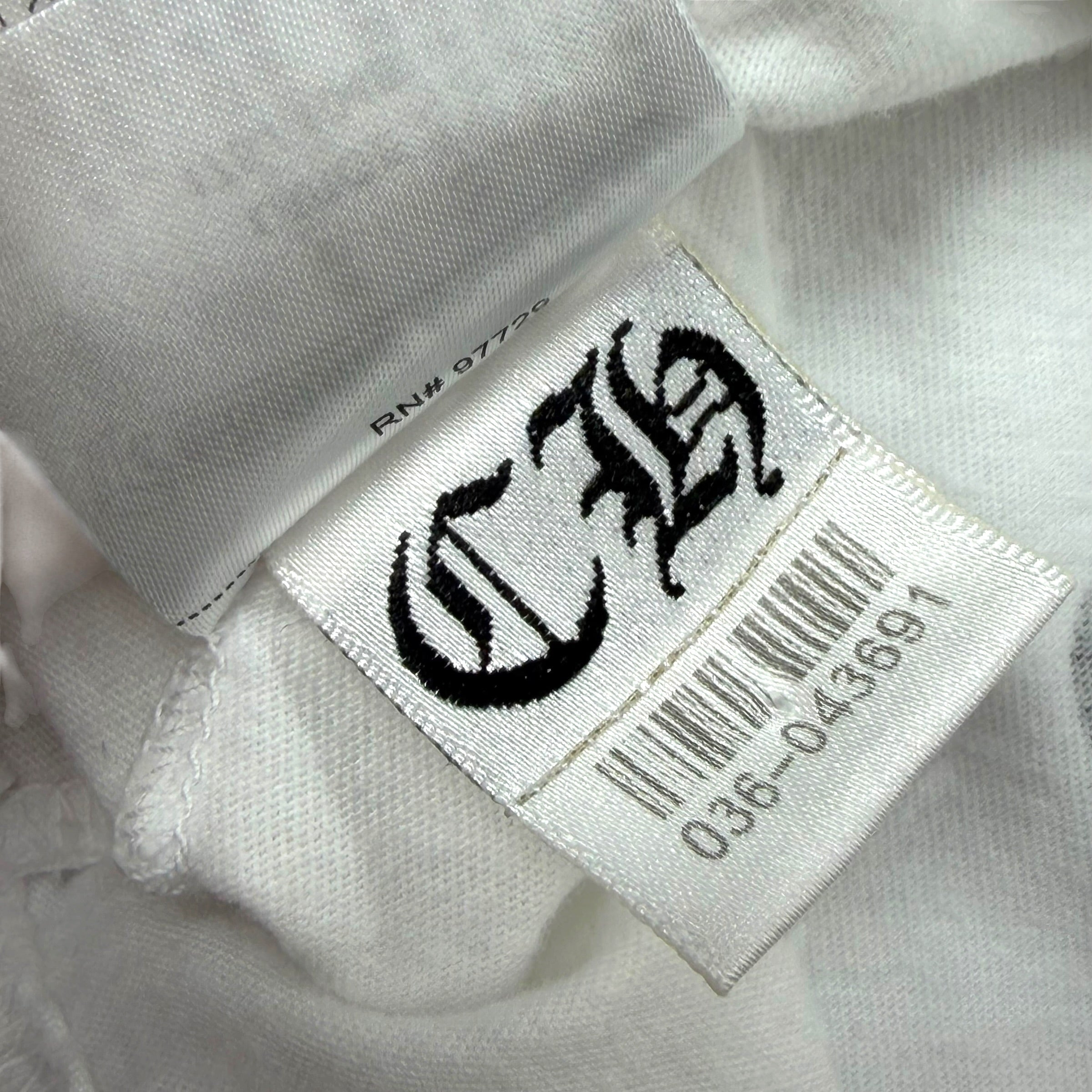 Chrome Hearts Las Vegas Exclusive Horseshoe Tee White L