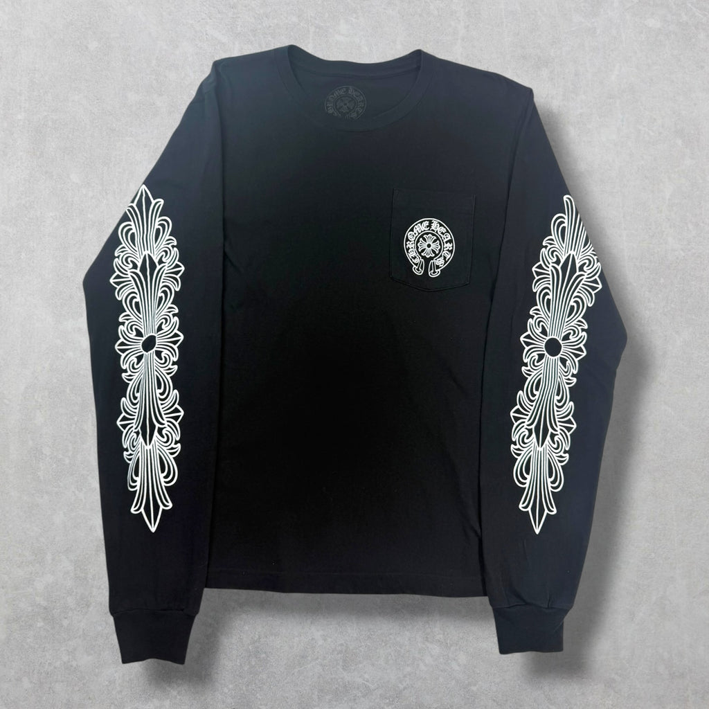Chrome Hearts LV Horseshoe Floral L/S M
