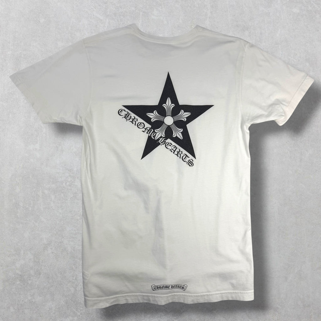Chrome Hearts Star White Tee M