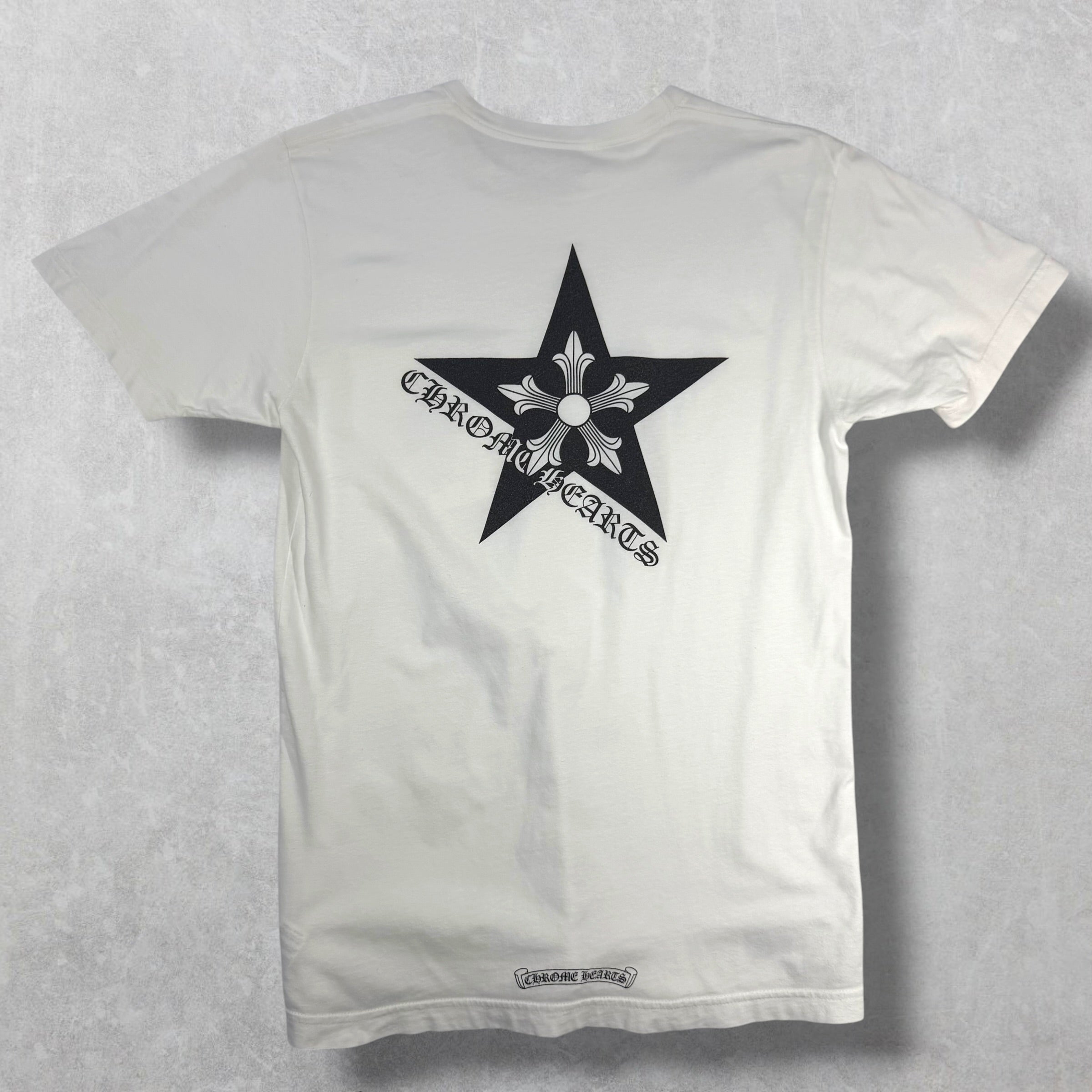 Chrome Hearts Star White Tee M