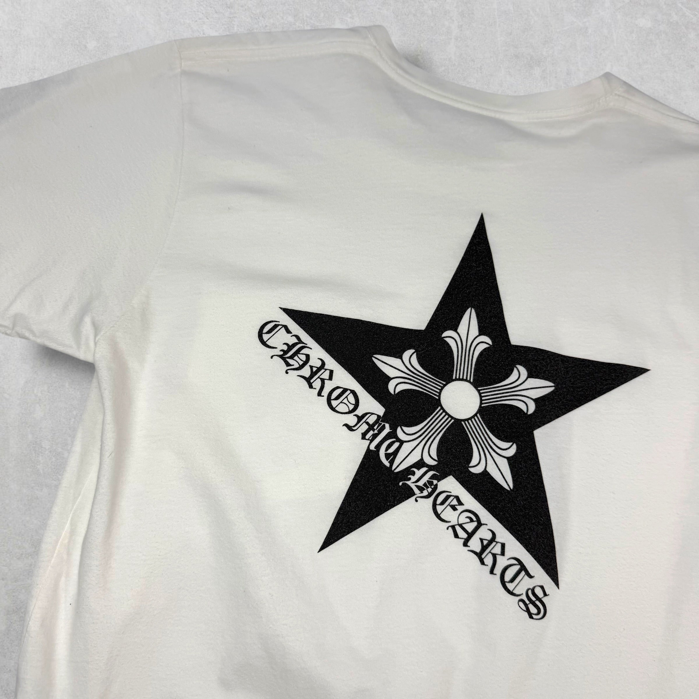 Chrome Hearts Star White Tee M
