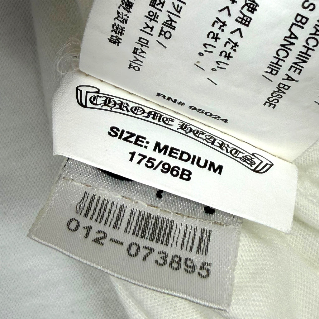 Chrome Hearts Star White Tee M