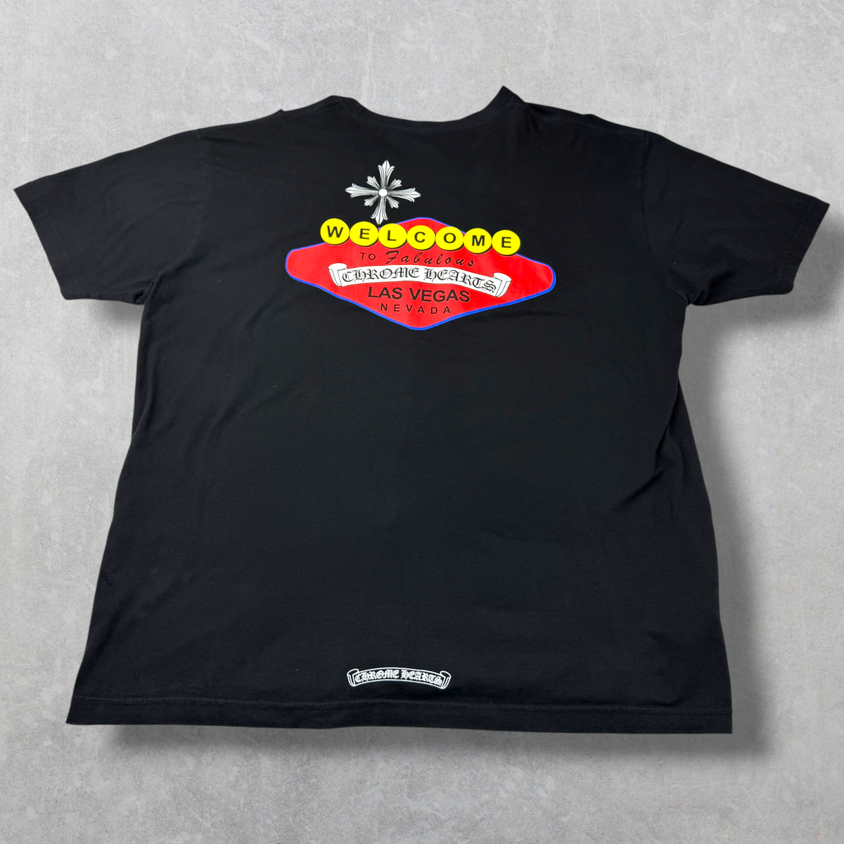 Chrome Hearts Black Welcome To Las Vegas Tee XXL