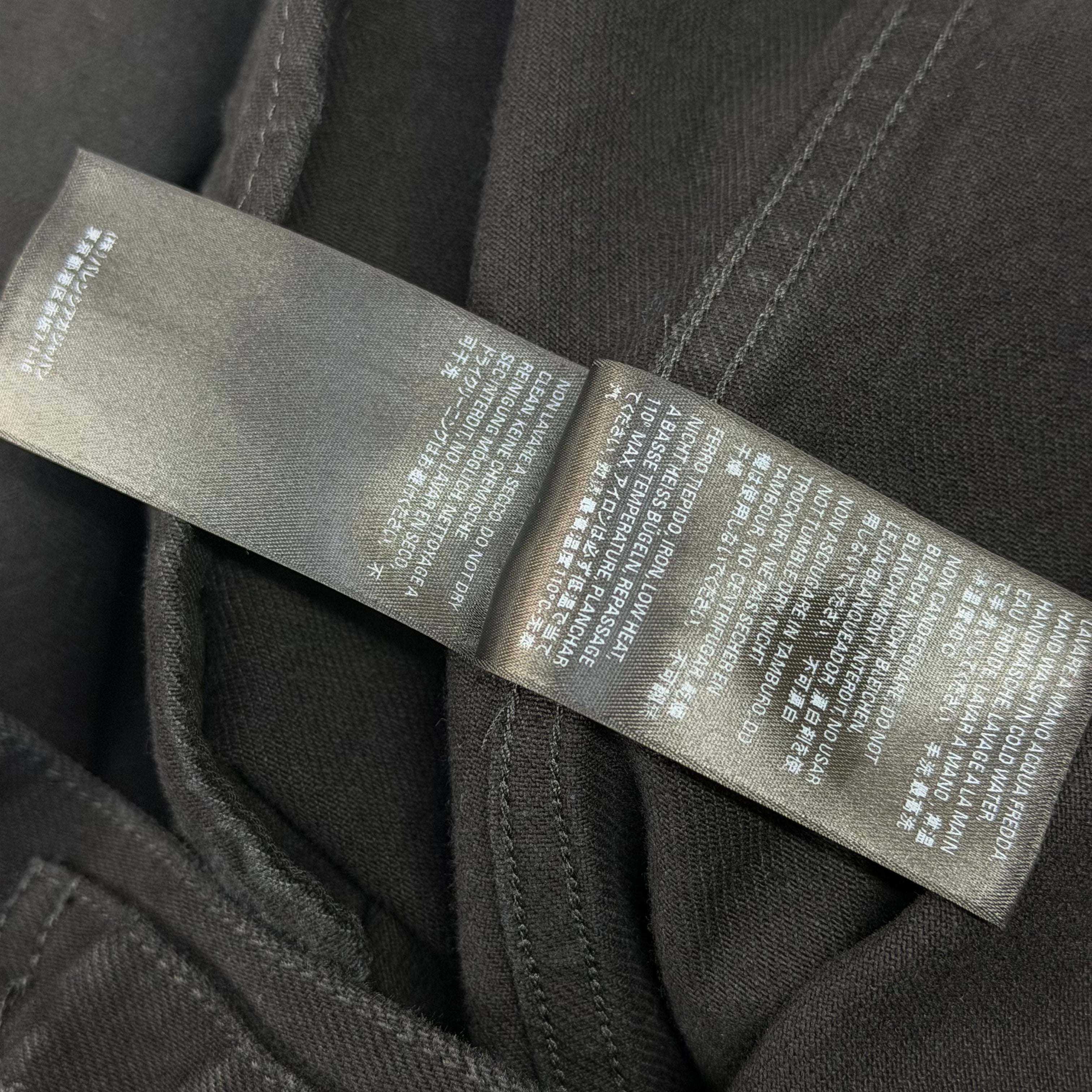 Balenciaga Crystal Logo Denim Jacket 36 (M)
