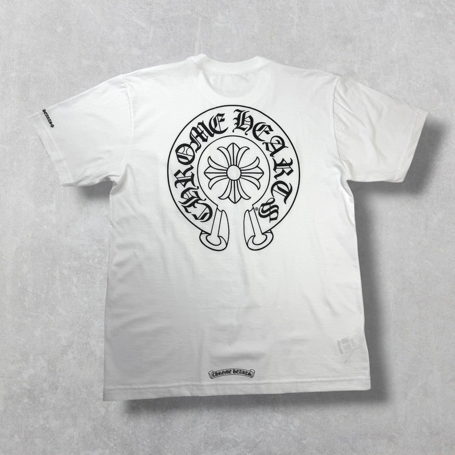 Chrome Hearts Horseshoe Logo Tee White L