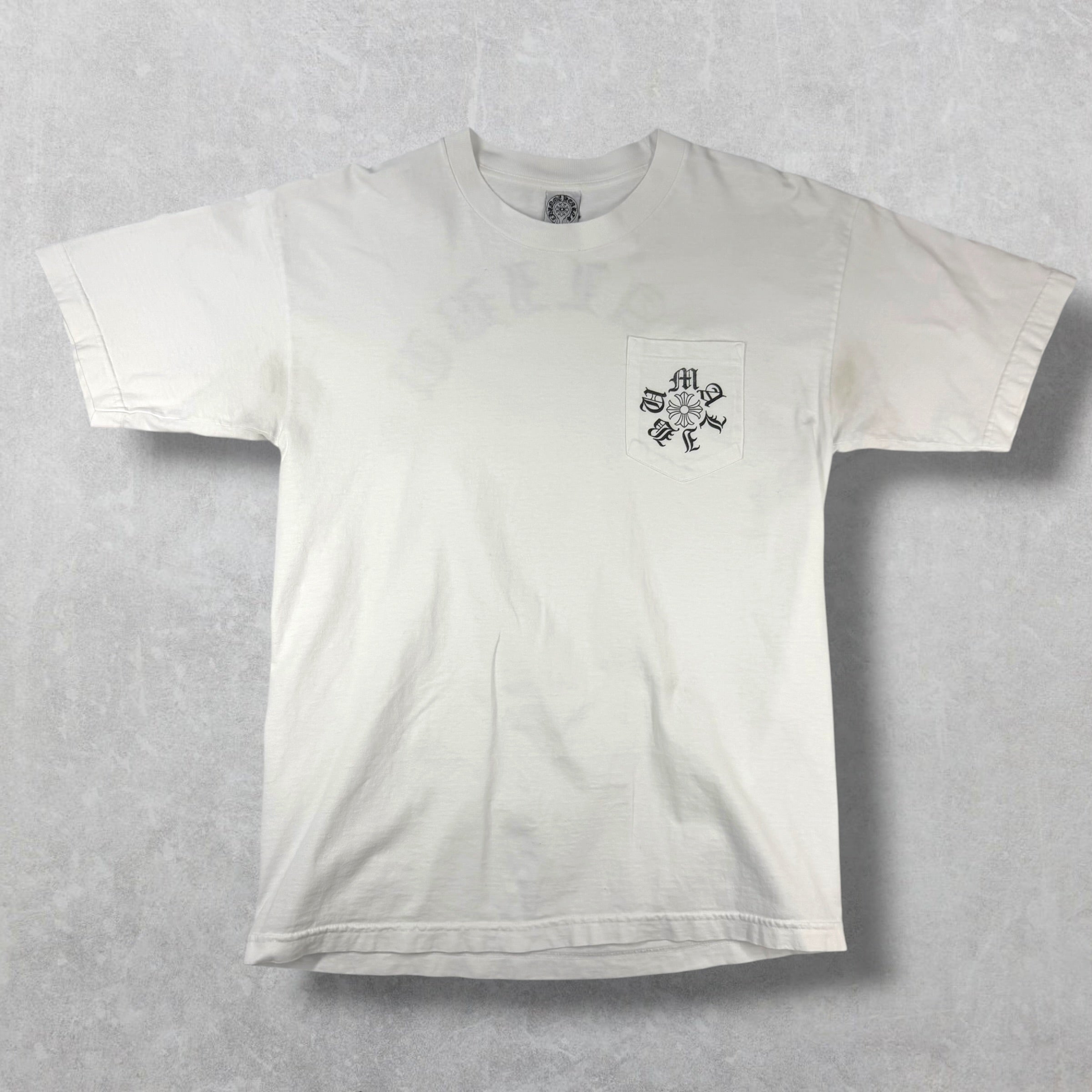 Vintage Chrome Hearts Malibu White Tee L