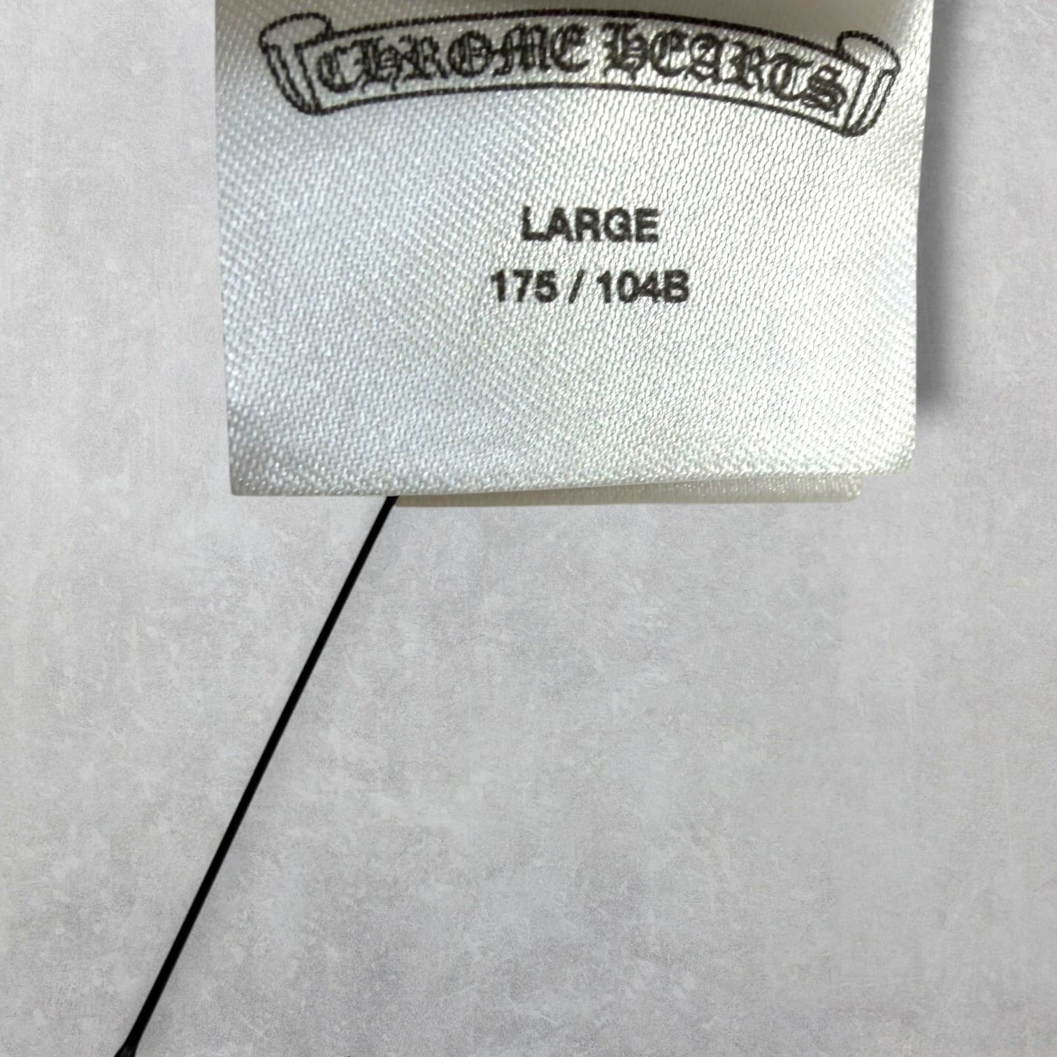 Chrome Hearts Horseshoe Logo Tee White L