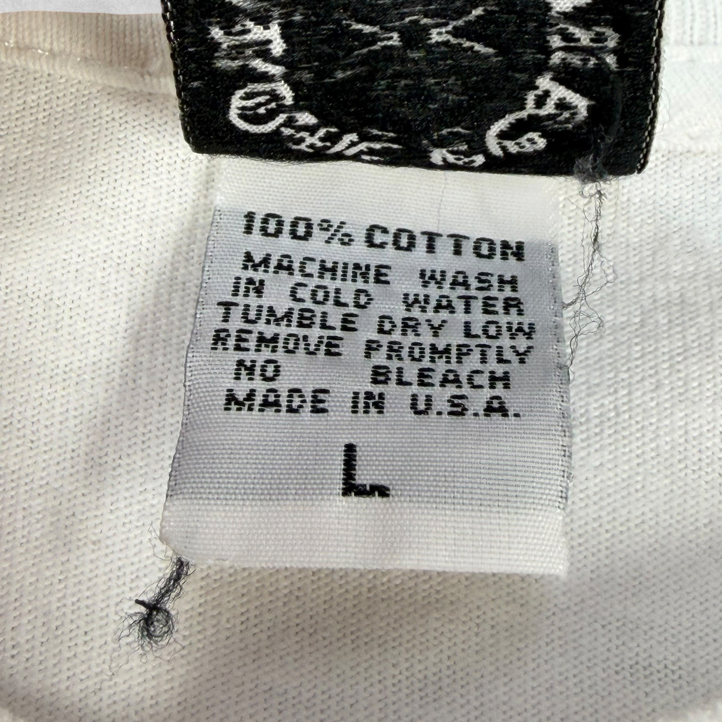 Vintage Chrome Hearts Malibu White Tee L