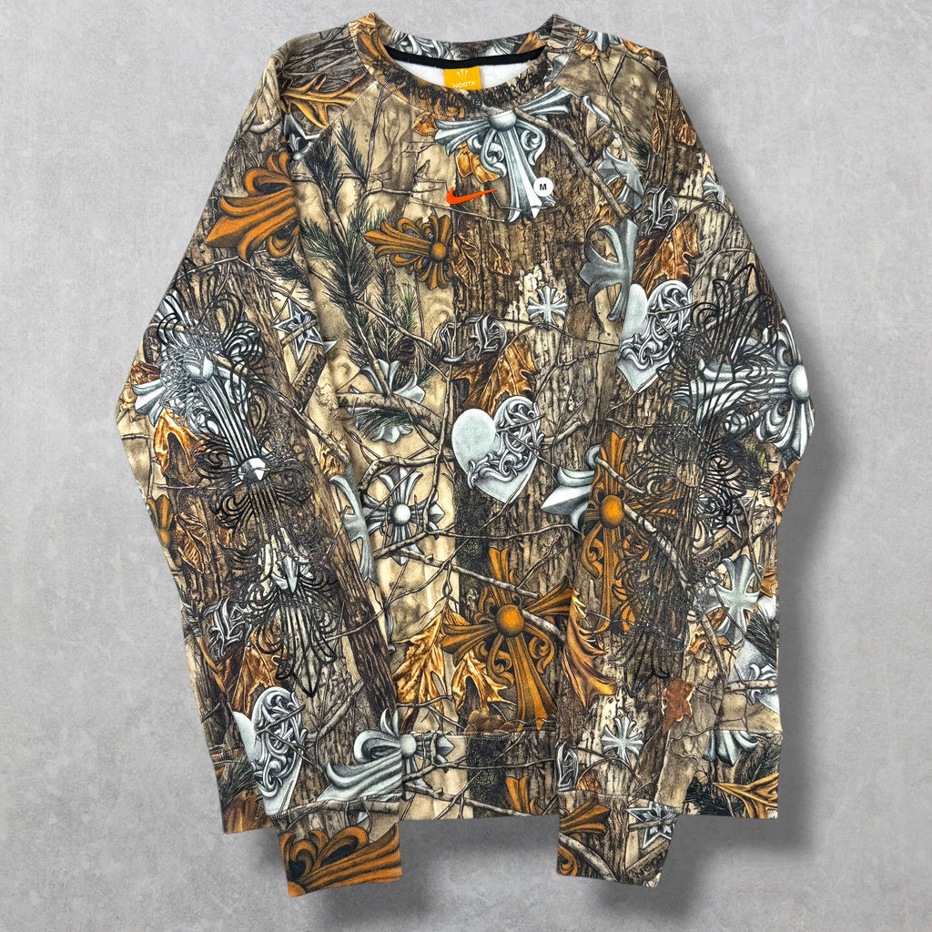 Chrome Hearts x Nike x NOCTA Camo Crewneck M