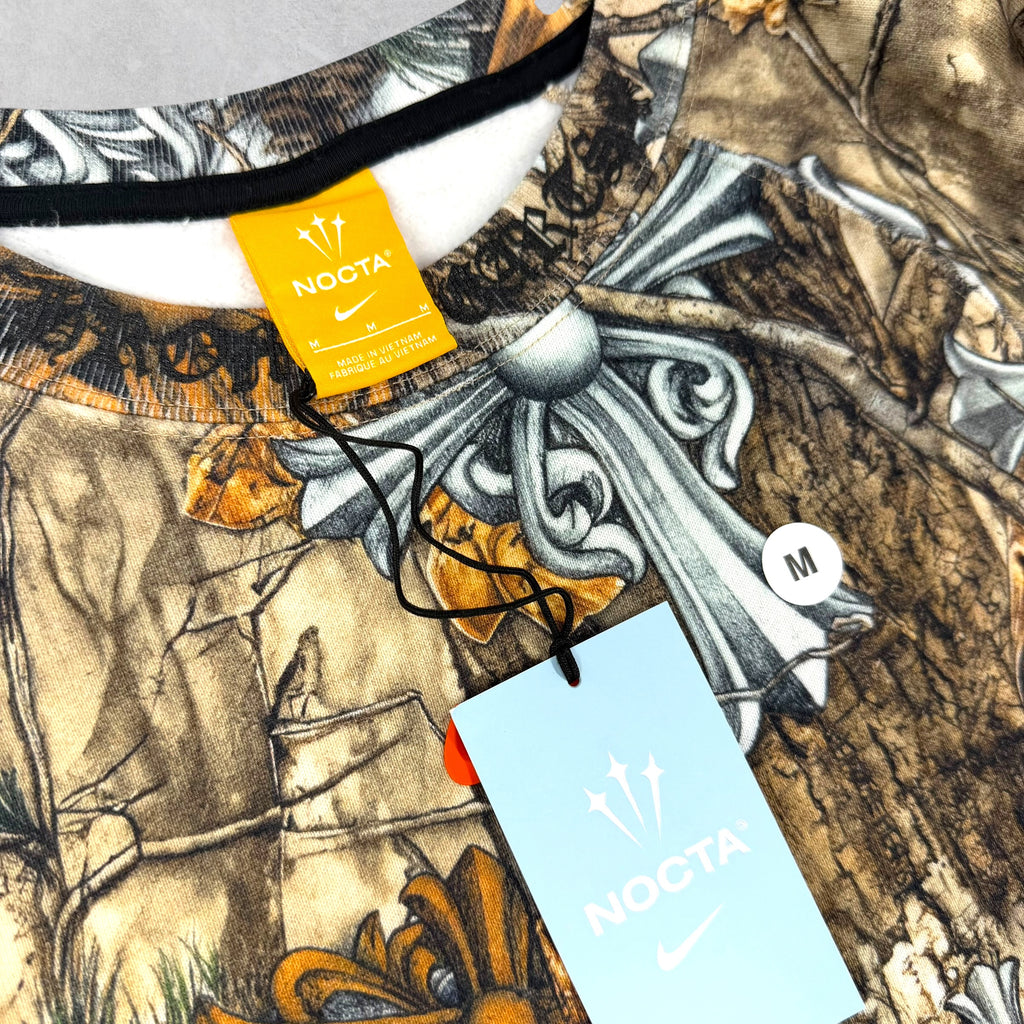Chrome Hearts x Nike x NOCTA Camo Crewneck M