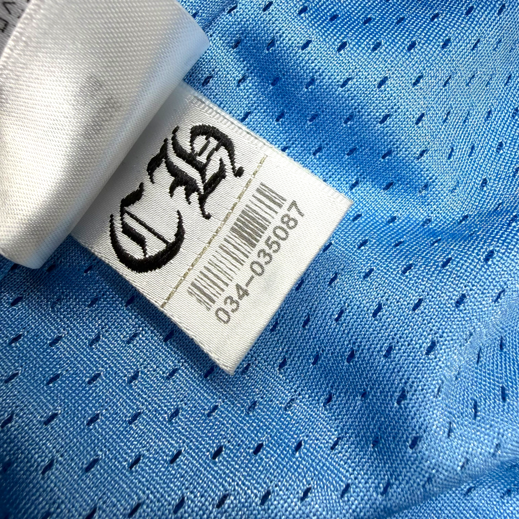 Chrome Hearts Blue Mesh Warm Up Shorts XL