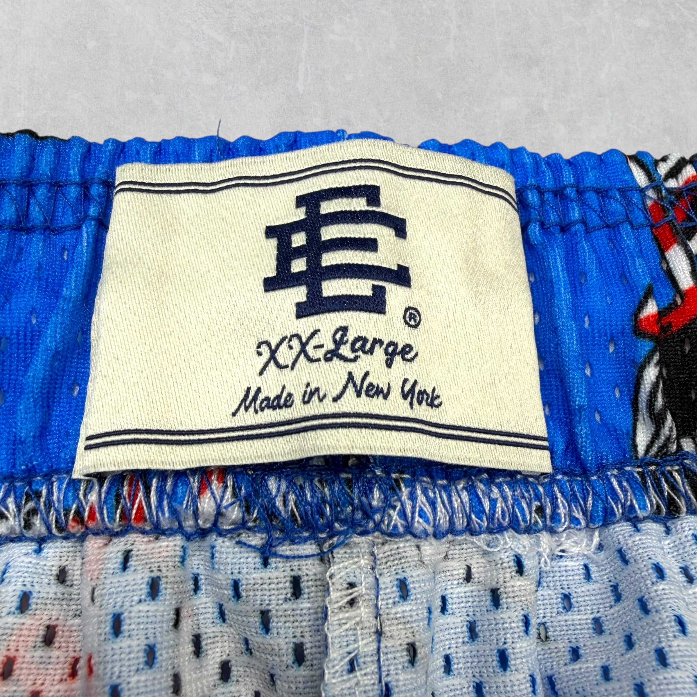 Eric Emanuel x Matty Boy EE Basic/Core Shorts Blue XXL