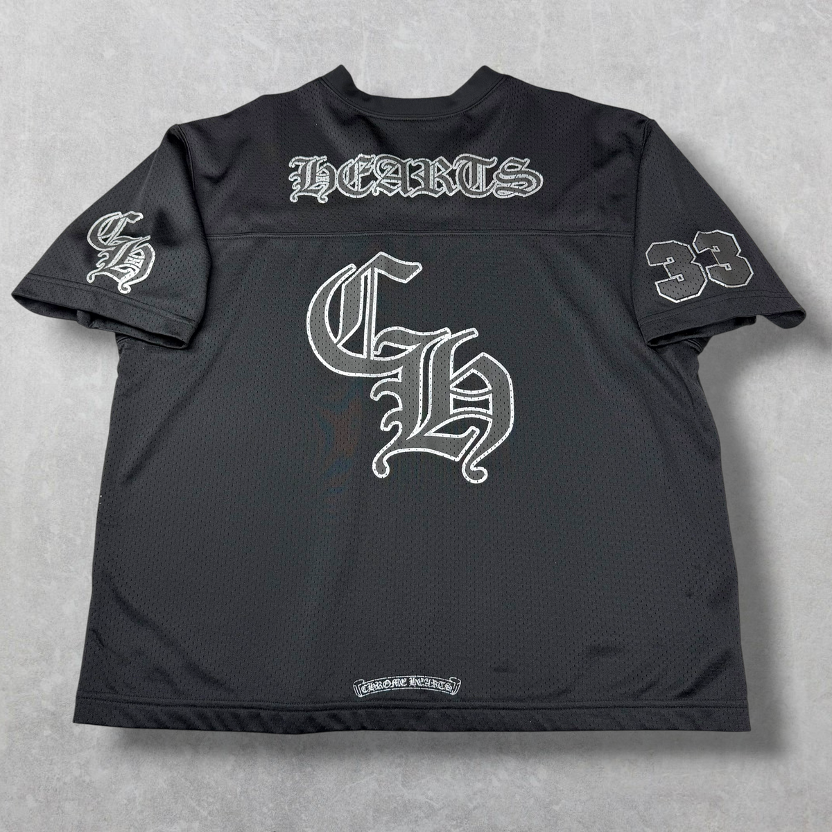 Chrome Hearts Stadium Mesh Jersey Black L