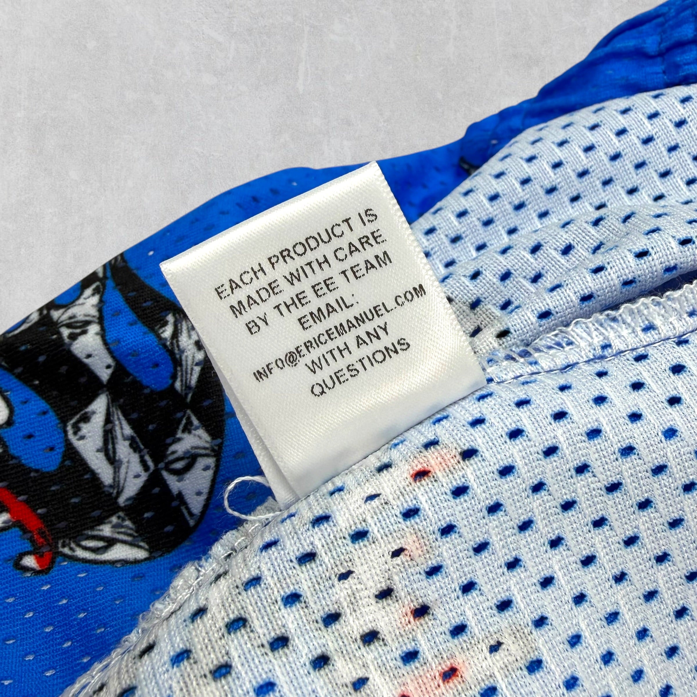 Eric Emanuel x Matty Boy EE Basic/Core Shorts Blue XXL