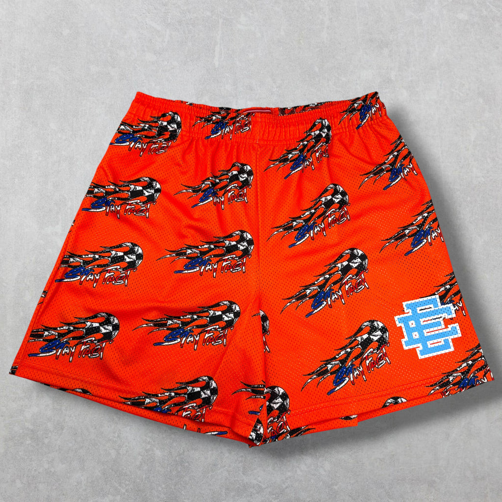 Eric Emanuel x Matty Boy EE Basic/Core Shorts Red XXL