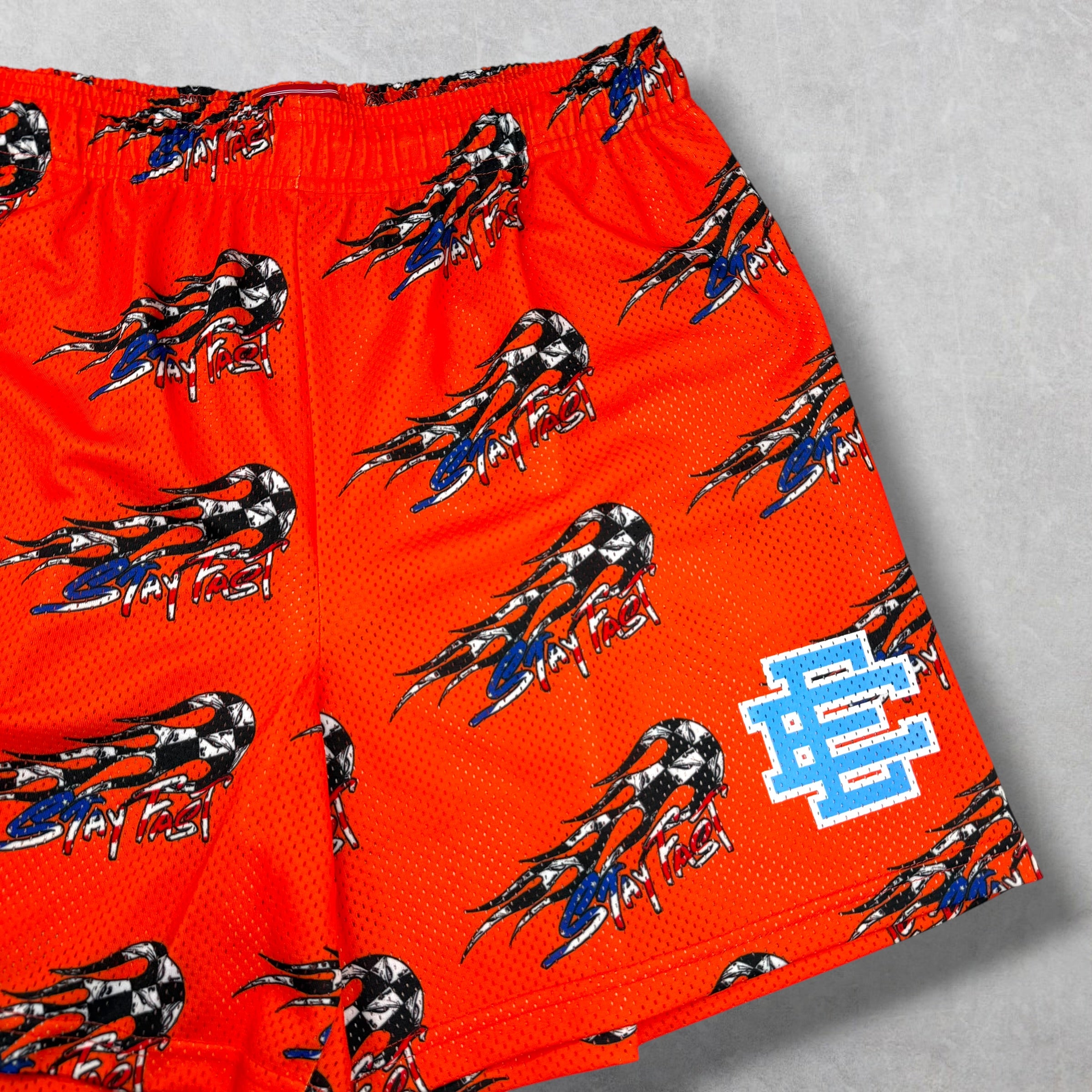 Eric Emanuel x Matty Boy EE Basic/Core Shorts Red XXL