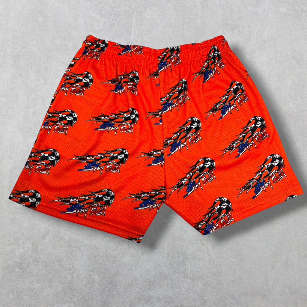 Eric Emanuel x Matty Boy EE Basic/Core Shorts Red XXL