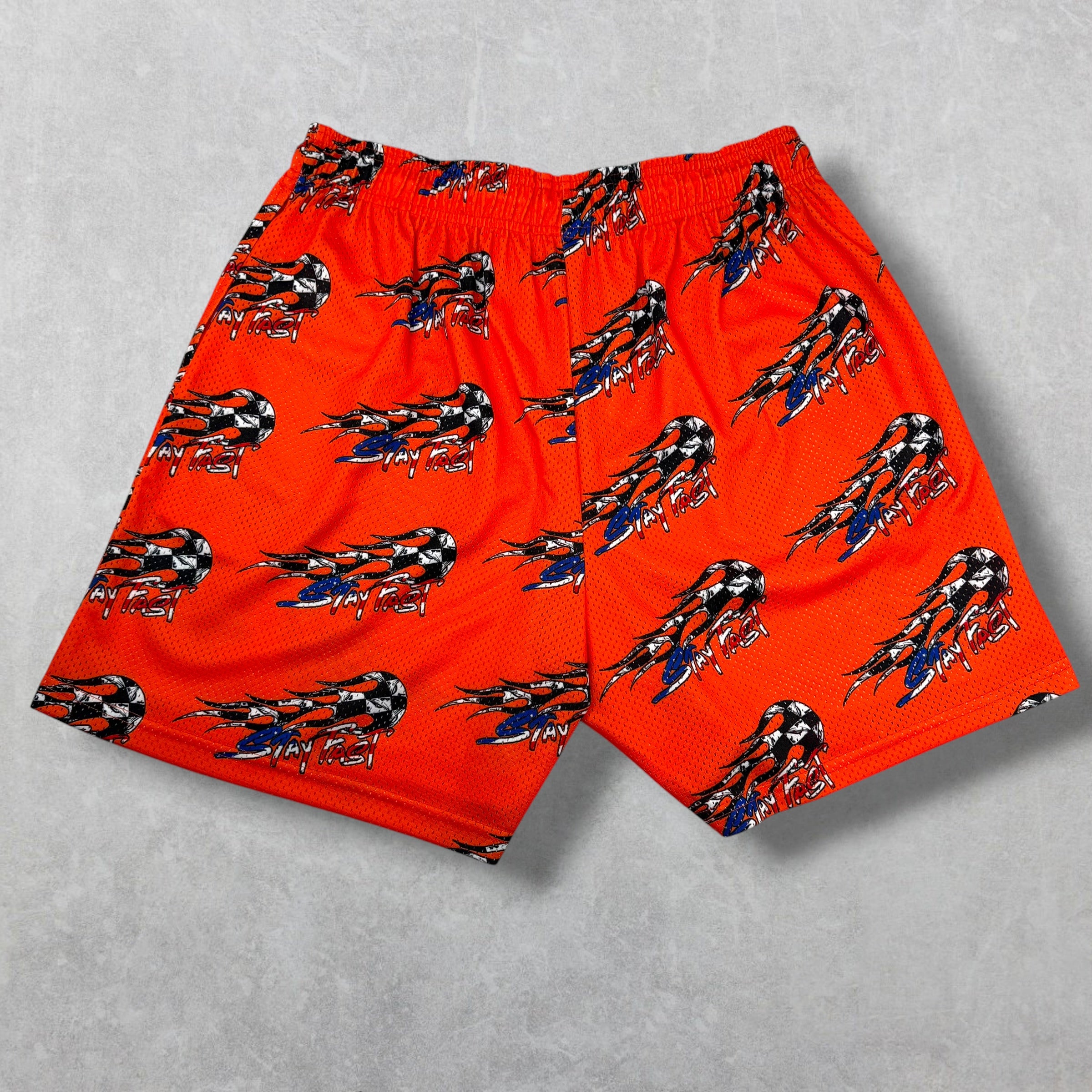 Eric Emanuel x Matty Boy EE Basic/Core Shorts Red XXL