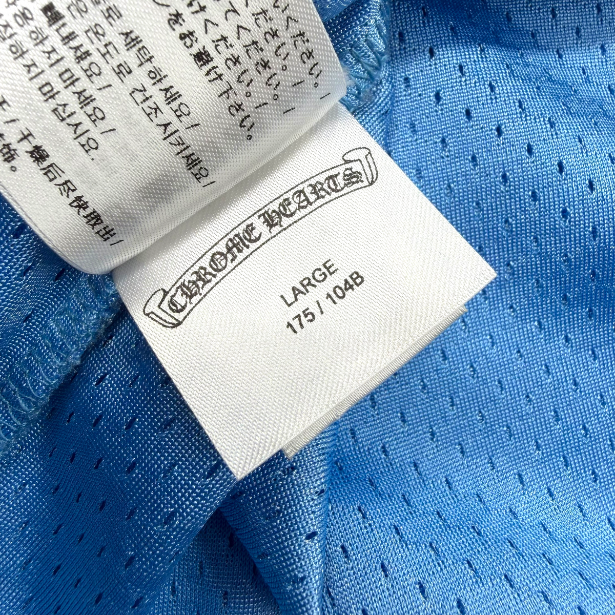 Chrome Hearts Stadium Mesh Blue Jersey L